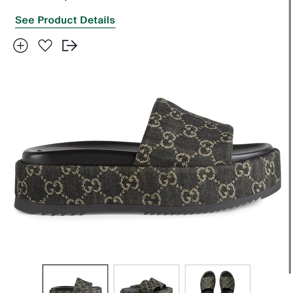 Gucci bag and shoes in perfect condition